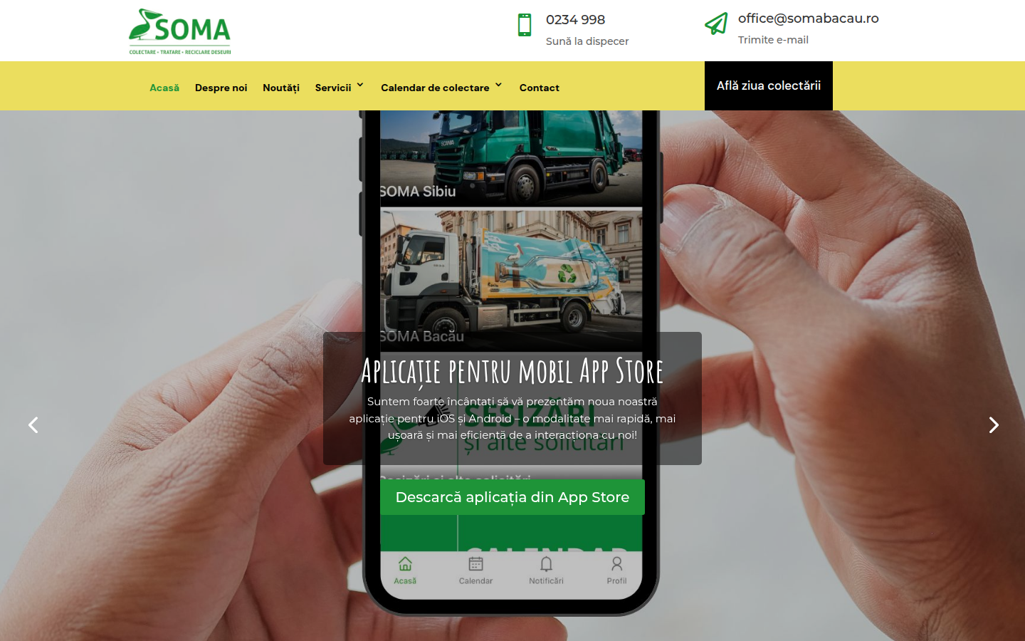 Site analizat