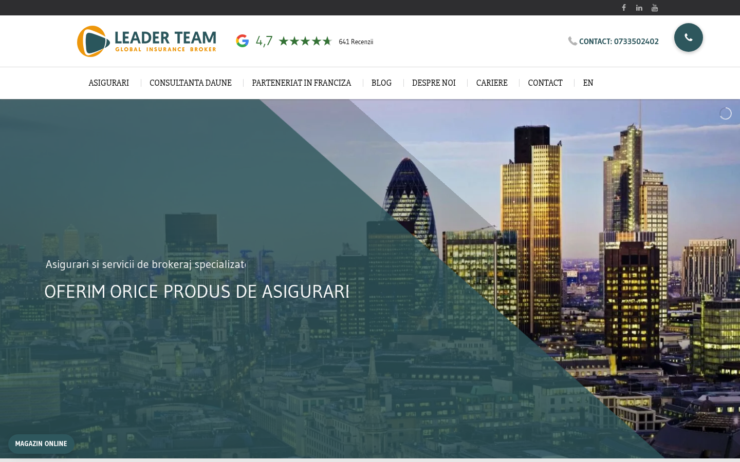 Site analizat