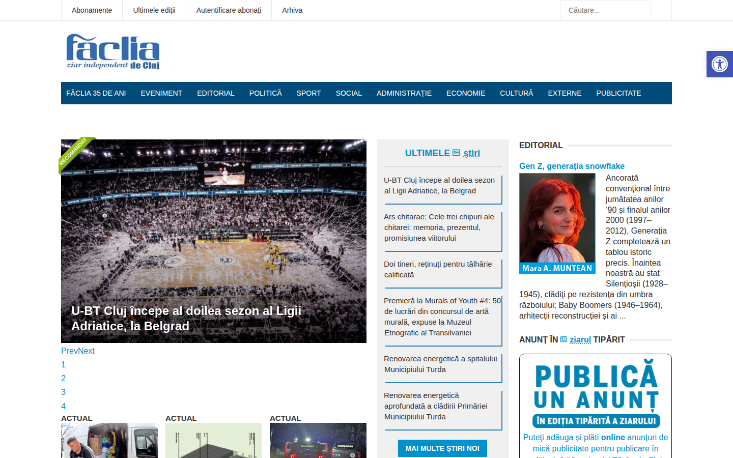 Site analizat